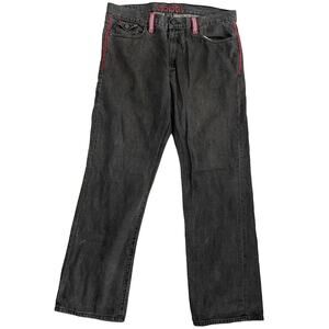 Vintage Y2K Coogi Australia Black Denim Jeans W 38 L 34